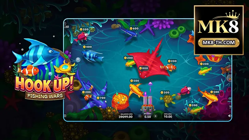 เข้าร่วมสงครามยิงปลากับ Hook Up! Fishing Wars วัดฝีมือและชิงรางวัลสุดมันส์กับผู้เล่นคนอื่น